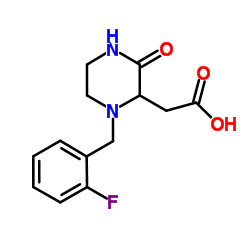 [1-(2-FLUORO-BENZYL)-3-OXO-PIPERAZIN-2-YL]-ACETIC ACID图片