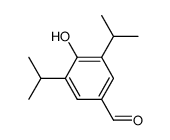 4-Hydroxy-3,5-Bis(Isopropyl)Benzaldehyde Structure