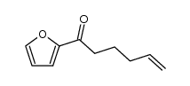 1-(furan-2-yl)hex-5-en-1-one结构式