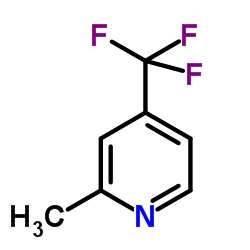 2-Methyl-4-(trifluoromethyl)pyridine Structure