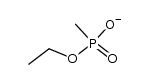 O-ethyl methylphosphonate结构式