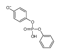 (4-hydroxyphenyl) phenyl phosphate Structure