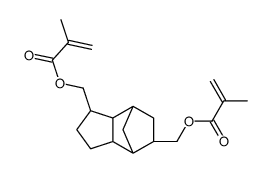 (Octahydro-4,7-methano-1H-indenediyl)bis(methylene) bismethacrylate结构式