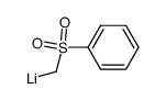 (benzenesulfonyl)methyllithium Structure