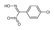 p-chlorobenzonitrolic acid Structure