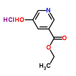 5-羟基烟酸乙酯盐酸盐结构式