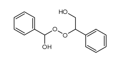 2-((hydroxy(phenyl)methyl)peroxy)-2-phenylethanol Structure