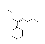 (Z)-5-morpholino-4-nonene结构式