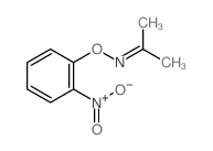 2-Propanone,O-(2-nitrophenyl)oxime Structure