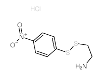 (4-((2-Aminoethyl)dithio)phenyl)(hydroxy)azane oxide structure