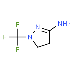 1H-Pyrazol-3-amine,4,5-dihydro-1-(trifluoromethyl)- picture