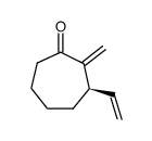 (R)-2-Methylene-3-vinyl-cycloheptanone Structure