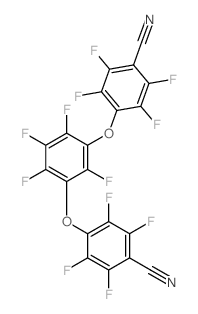 Benzonitrile,4,4'-[(2,4,5,6-tetrafluoro-m-phenylene)dioxy]bis[2,3,5,6-tetrafluoro- (8CI) structure