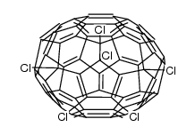 hexachloro[60]fullerene结构式