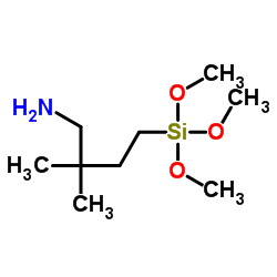 4-氨基-3,3-二甲基丁基三甲氧基硅烷结构式
