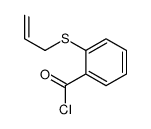 Benzoyl chloride, 2-(2-propenylthio)- (9CI)结构式