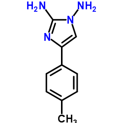 4-(4-Methylphenyl)-1H-imidazole-1,2-diamine结构式