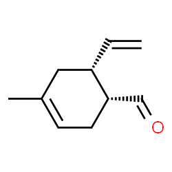 3-Cyclohexene-1-carboxaldehyde, 6-ethenyl-4-methyl-, (1R-cis)- (9CI)结构式