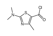 5-Thiazolecarbonyl chloride, 2-(dimethylamino)-4-methyl- (9CI) picture