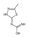 Urea,(5-methyl-1,3,4-thiadiazol-2-yl)- (6CI,8CI,9CI) Structure