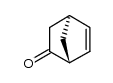 (-)-norbornenone Structure