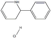 2-phenyl-1,2,3,6-tetrahydropyridine hydrochloride Structure