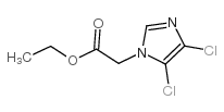 ETHYL 2-(4,5-DICHLORO-1H-IMIDAZOL-1-YL)ACETATE structure