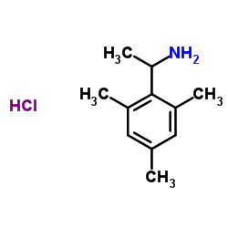 1-Mesitylethanamine hydrochloride structure