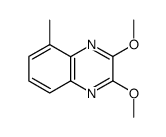 2,3-dimethoxy-5-methylquinoxaline结构式