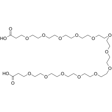 Bis-PEG13-acid Structure