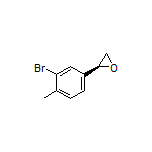 (S)-2-(3-Bromo-4-methylphenyl)oxirane Structure