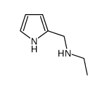 Ethyl-(1H-pyrrol-2-ylmethyl)-amine结构式