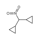 dicyclopropyl-nitro-methane Structure