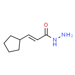 Cyclopentaneacrylic acid,hydrazide (7CI,8CI) structure