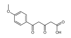 5-(4-Methoxyphenyl)-3,5-dioxovaleric acid Structure