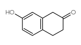 7-Hydroxy-2-tetralone Structure