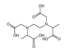 ETHYLENEDIAMINE-N,N'-DIACETIC-N,N'-DI-*A-PROPIONIC结构式