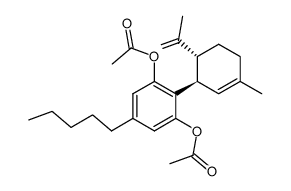 diacetylcannabidiol Structure