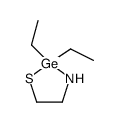 2,2-diethyl-1,3,2-thiazagermolidine Structure