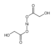 nickel hydroxyacetate Structure