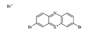 3,7-dibromophenothiazin-5-ium,bromide Structure