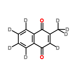 2-(2H3)Methyl(2H5)naphthalene-1,4-dione structure