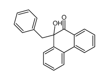 10-benzyl-10-hydroxyphenanthren-9-one Structure