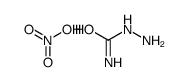 aminourea,nitric acid Structure