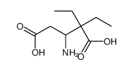 DIETHYL 3-AMINO-1,5-PENTANDIOIC ACID结构式