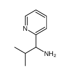 1-(2-吡啶基)-2-甲基-1-丙胺结构式