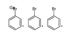 tris(3-bromophenyl)gallane Structure