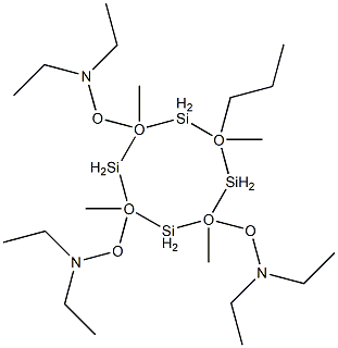 N,N',N"-[(2,4,6,8-tetramethyl-2,4,6-triyl)tris(oxy)]tris[N-ethyl-Ethanamine picture