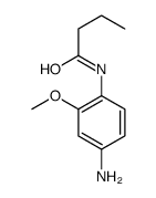 N-(4-Amino-2-methoxyphenyl)butanamide structure