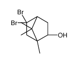 (1S,4S,5R)-2,2-dibromo-4,7,7-trimethylbicyclo[2.2.1]heptan-5-ol Structure